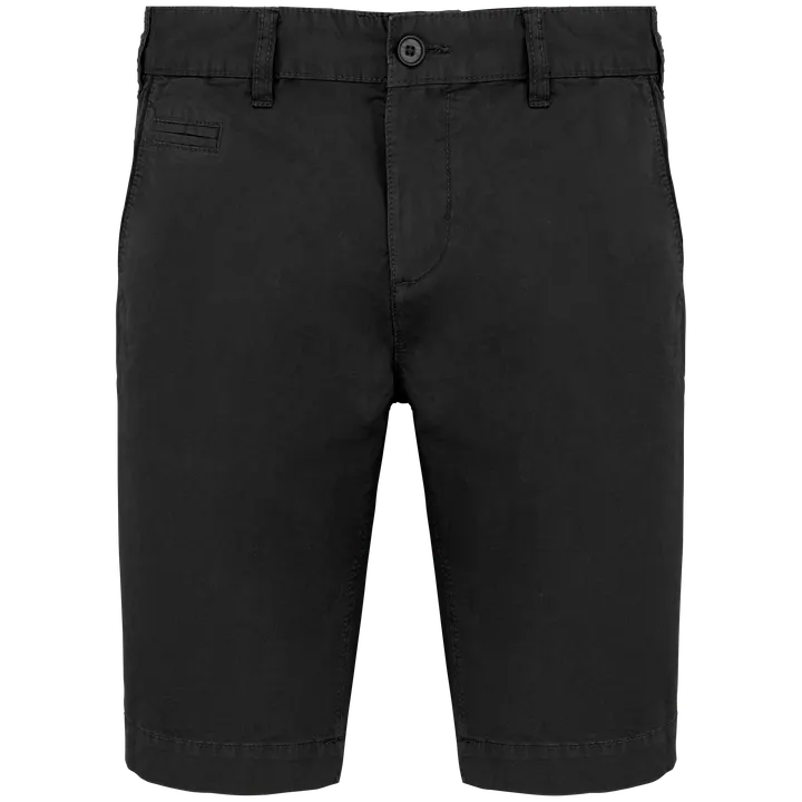 Bermuda-Shorts für Herren im ausgewaschenen Look Washed Charcoal