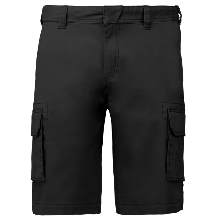 Bermuda multipoches homme Black