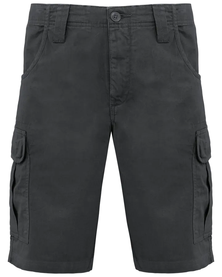Multi pocket Bermuda shorts Dark Grey