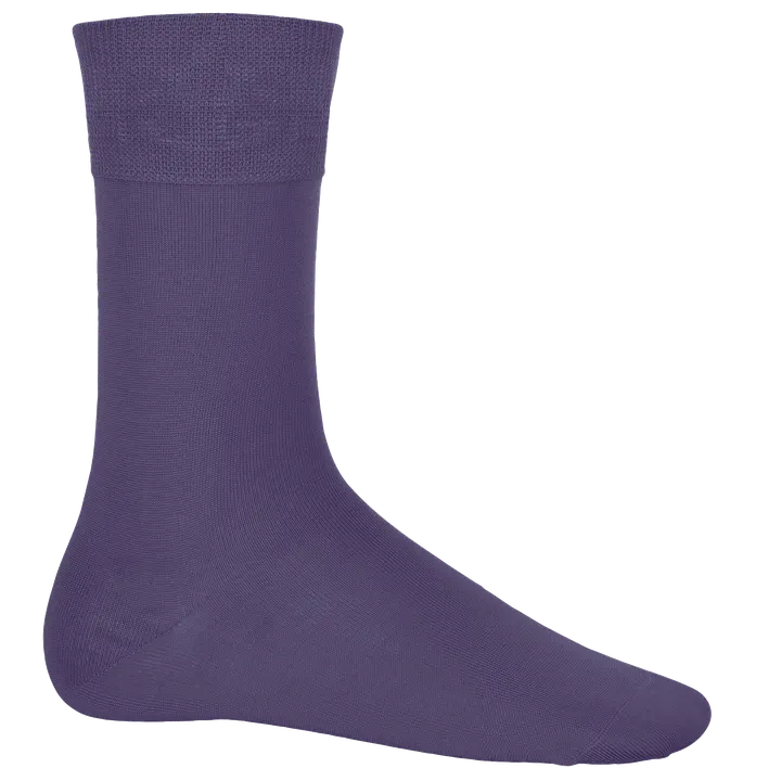 Chaussettes de ville coton Purple