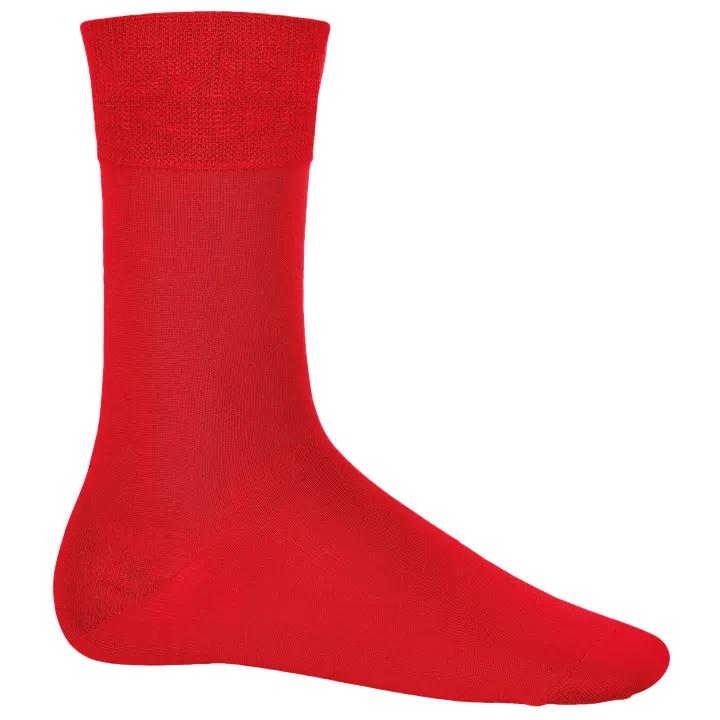 Chaussettes de ville coton Red