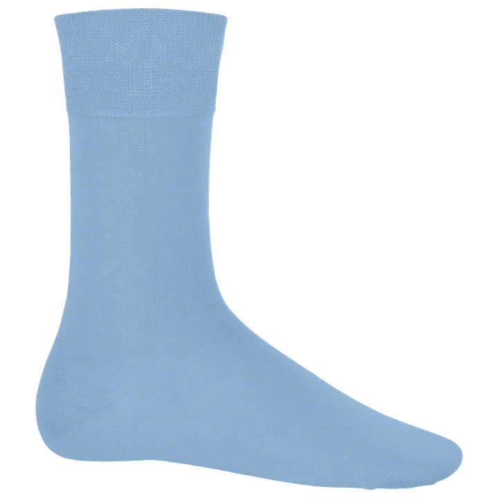 Chaussettes de ville coton Sky Blue