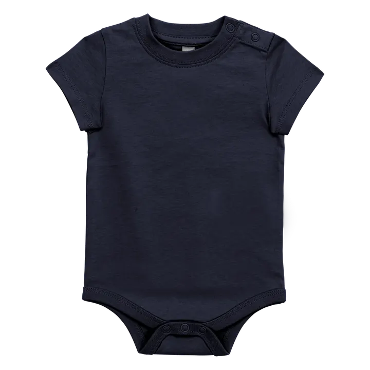Body manches courtes bébé Navy