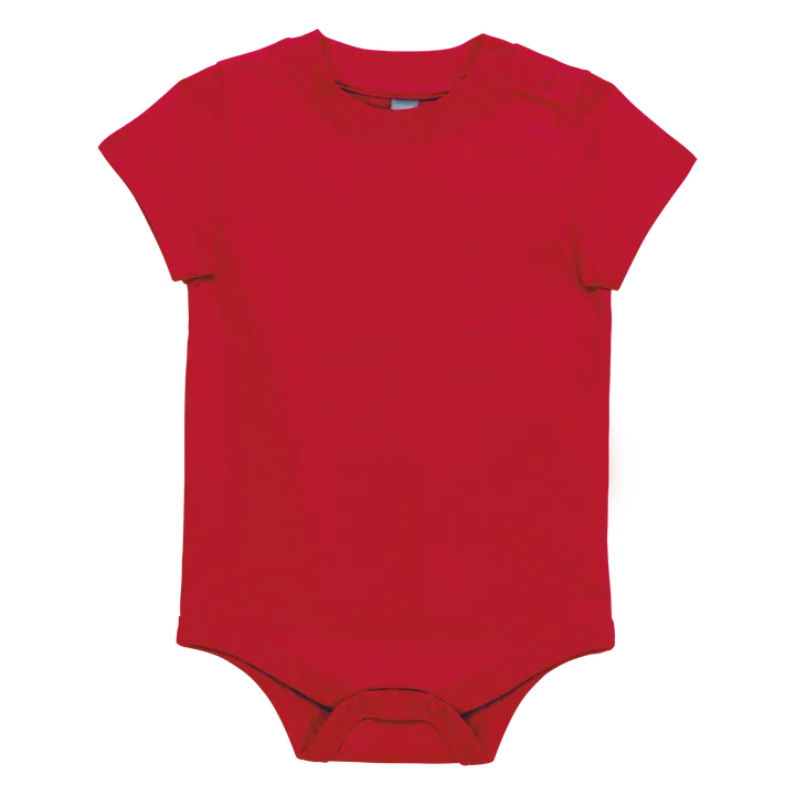 Body manches courtes bébé Red