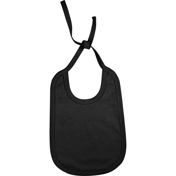 Bavoir coton bébé Black