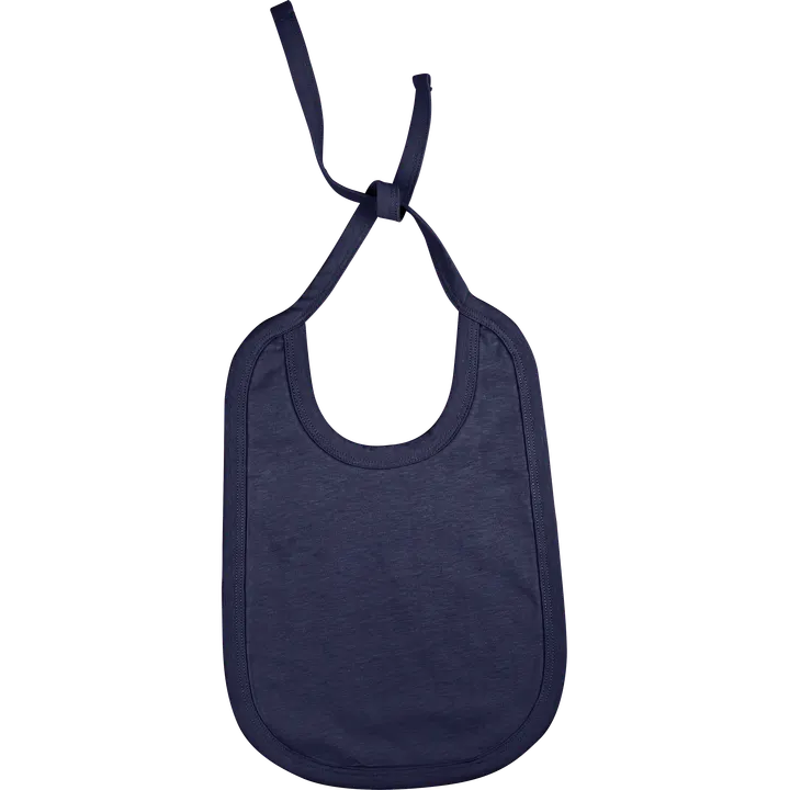 Bavoir coton bébé Navy