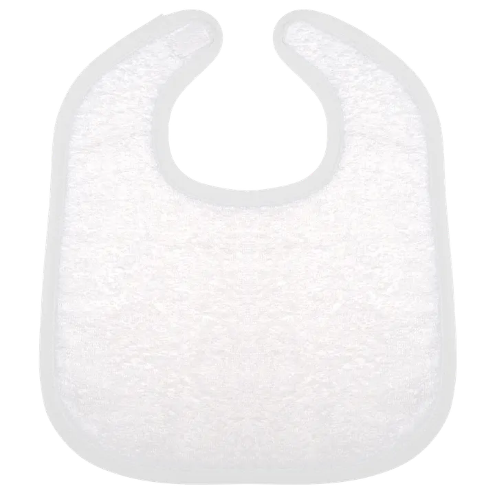 Baby Frottierlätzchen White