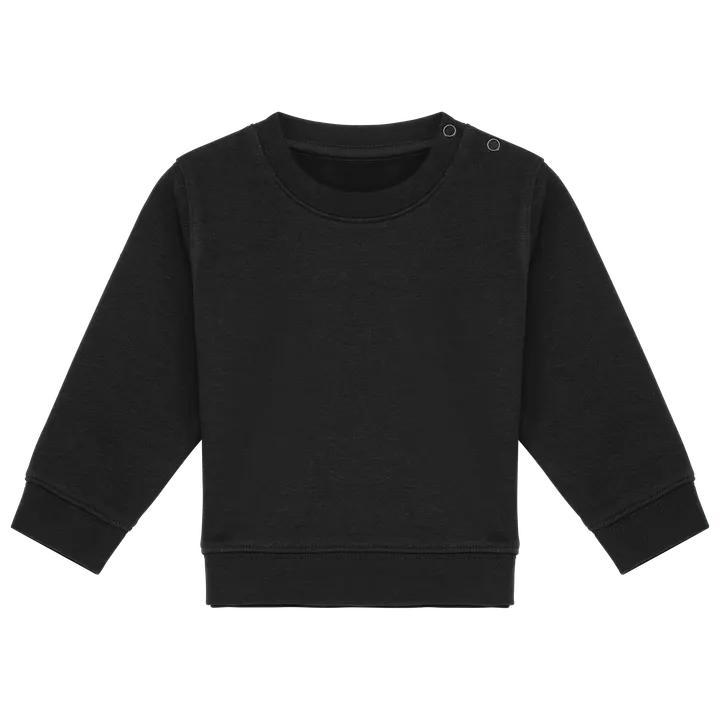 Umweltfreundliches Sweatshirt für Babys Black