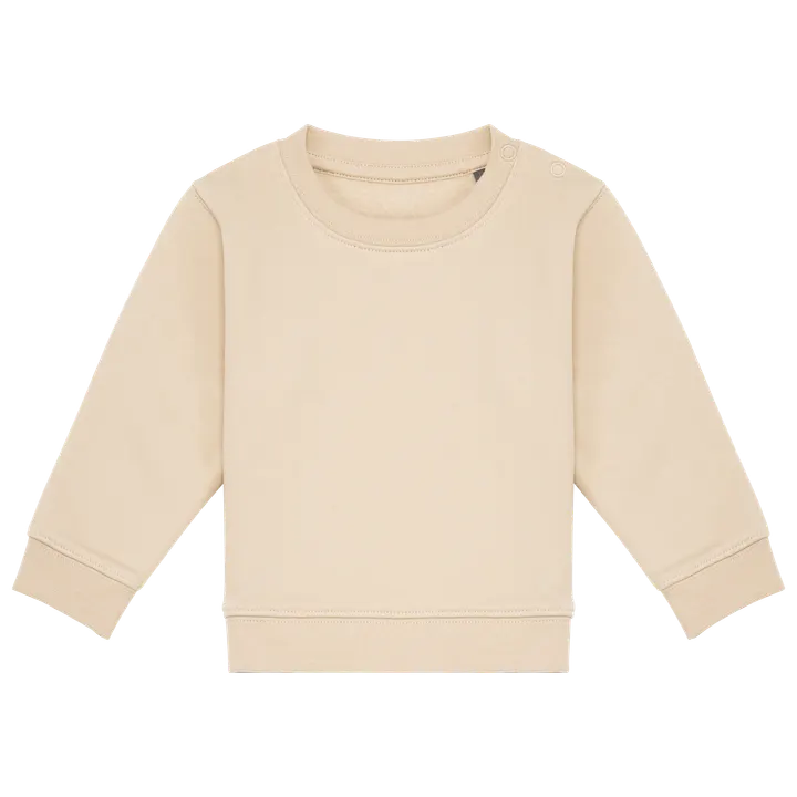 Umweltfreundliches Sweatshirt für Babys Light Sand