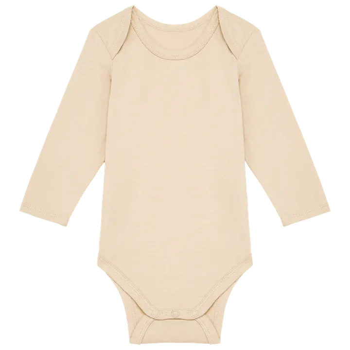 Body coton bio bébé Light Sand