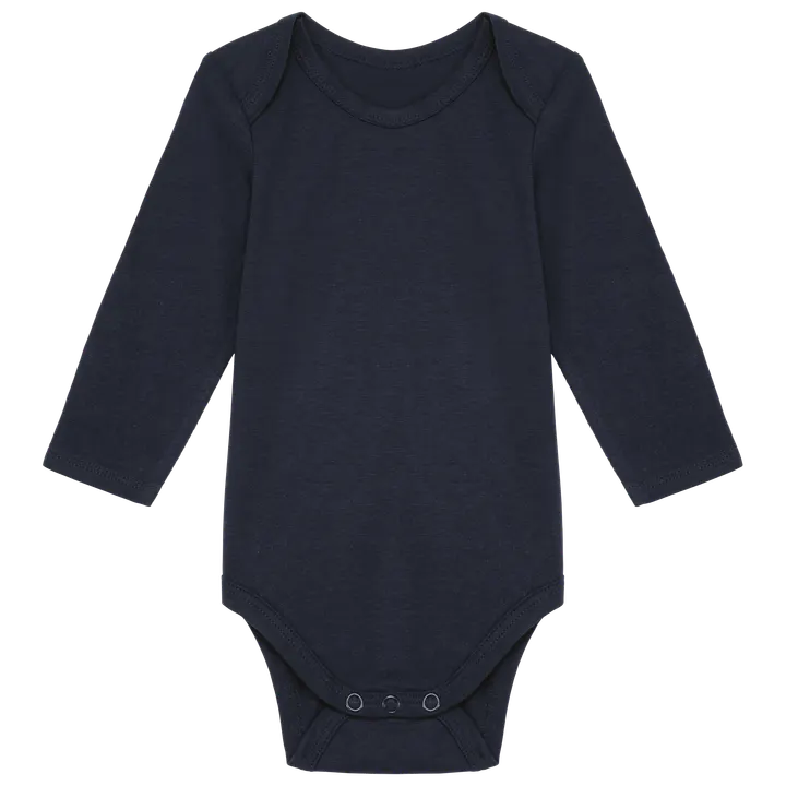 Body coton bio bébé Navy