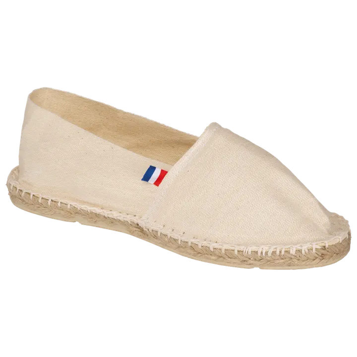 Espadrilles unisexe Made in France Ecru