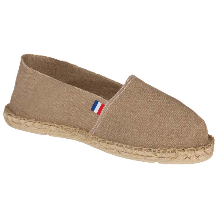 Espadrilles unisexe Made in France Sable