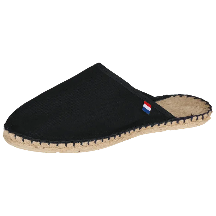 Mule im Espadrille-Stil Black