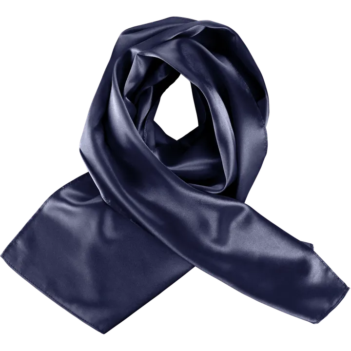 Foulard satiné Navy