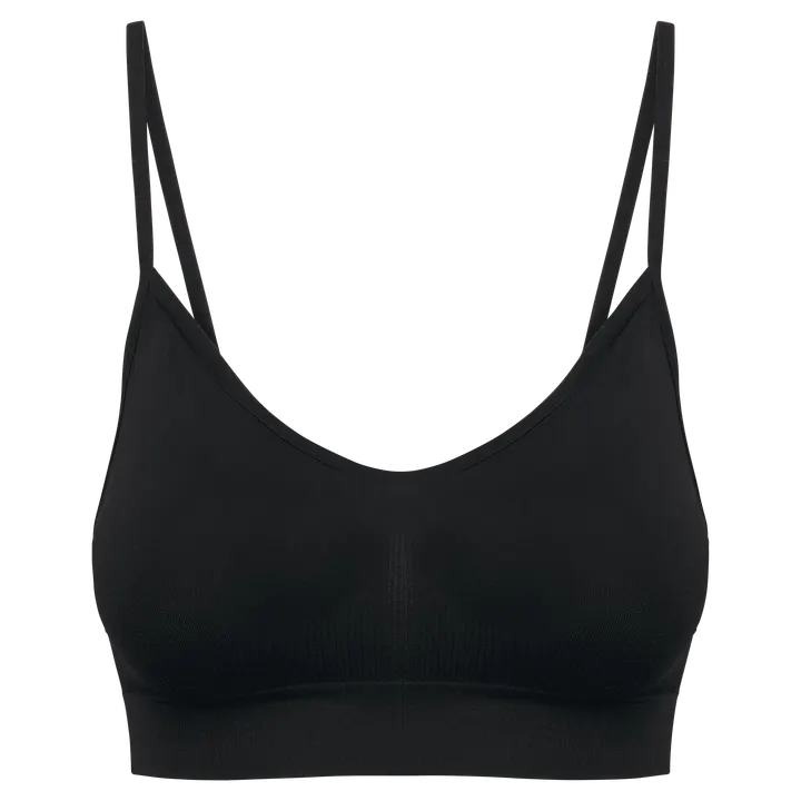 Brassière femme sans couture Black