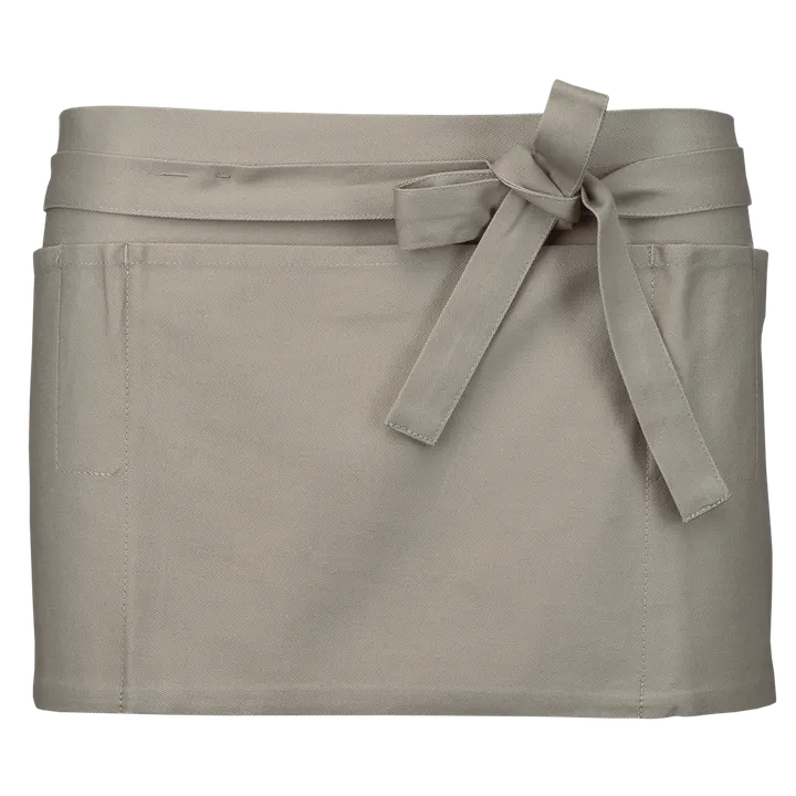Barschürze kurz Beige