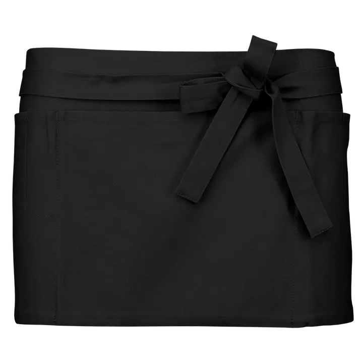 Barschürze kurz Black