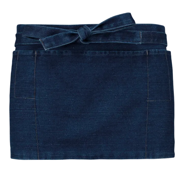 Barschürze kurz Denim
