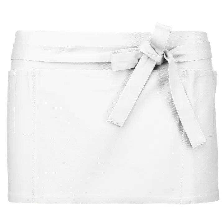 Barschürze kurz White