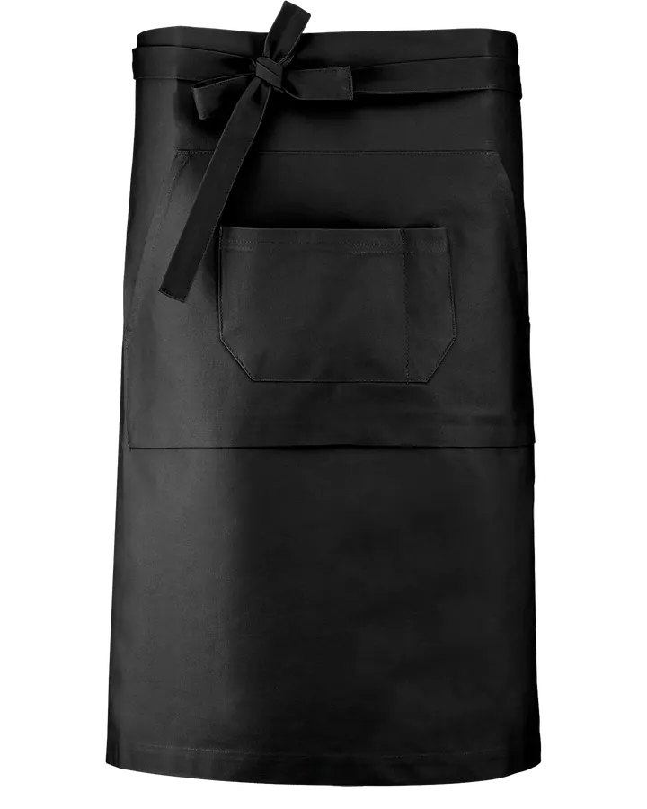 Tablier coton long Black