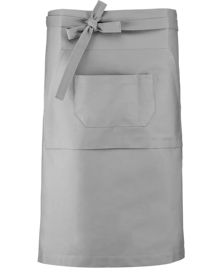 Tablier coton long Light Grey