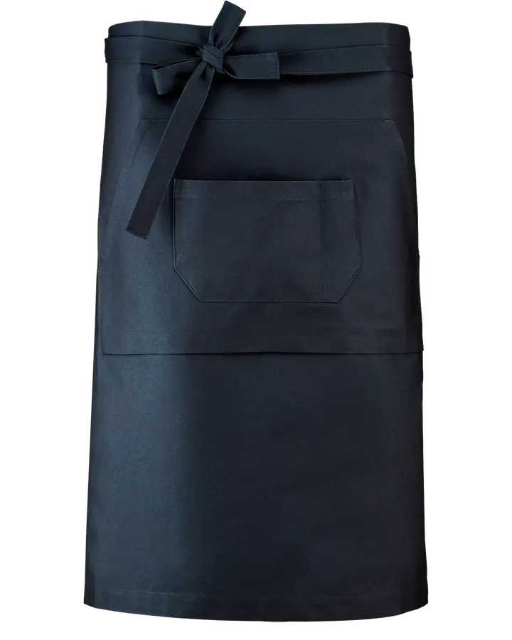 Tablier coton long Navy