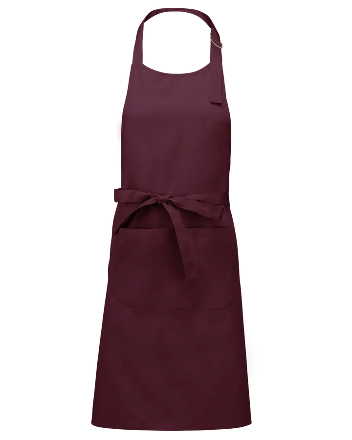 Tablier polycoton avec poche Wine