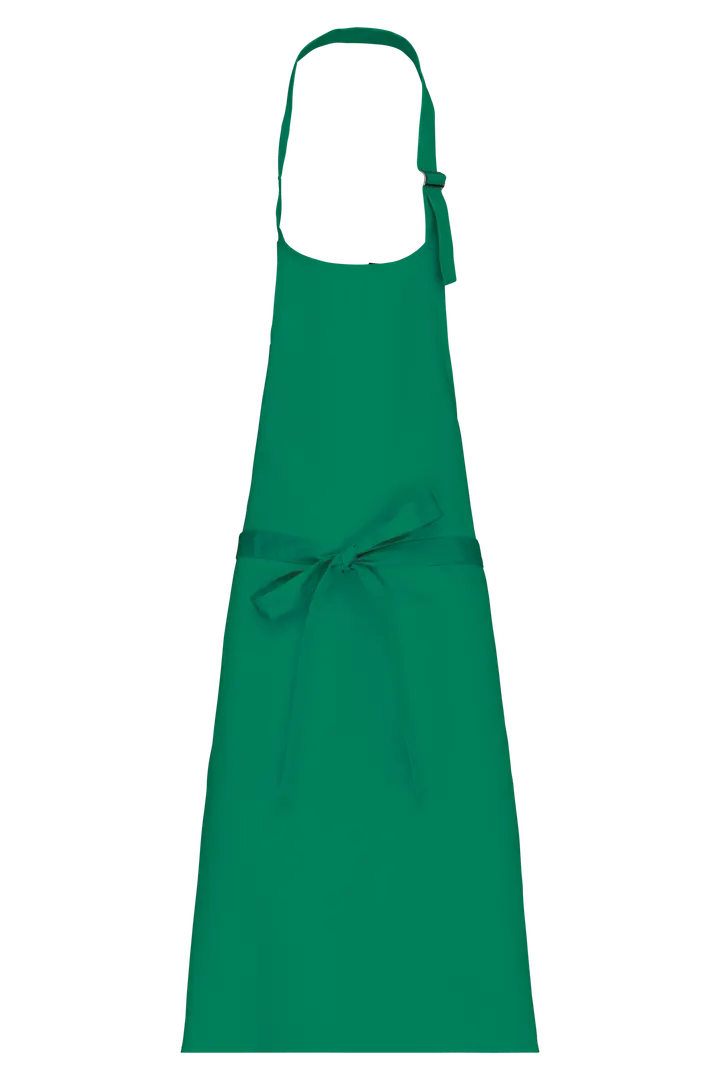 Baumwollschürze ohne Tasche Kelly Green
