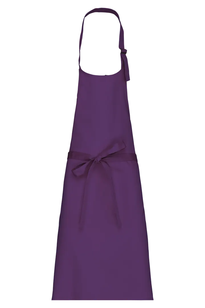 Baumwollschürze ohne Tasche Purple