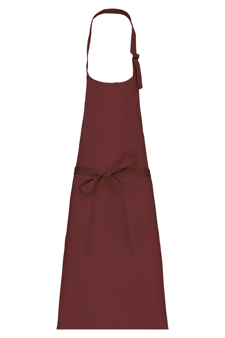 Baumwollschürze ohne Tasche Wine