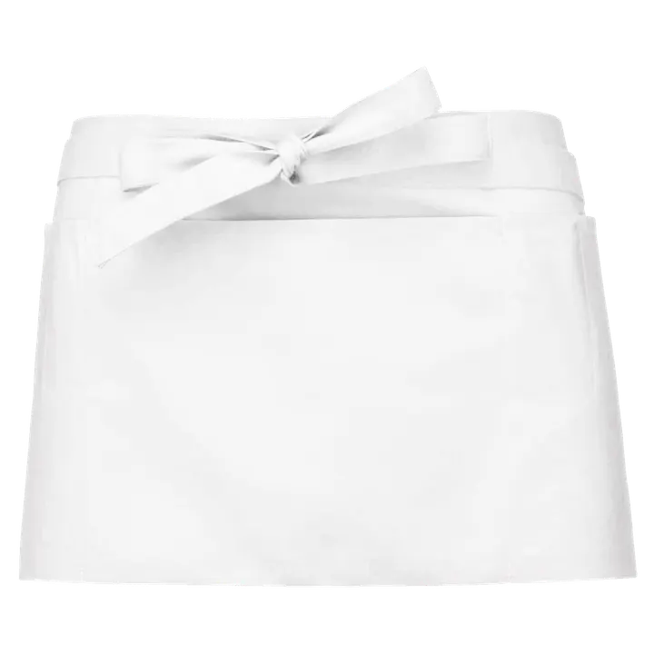Kurze Schürze White
