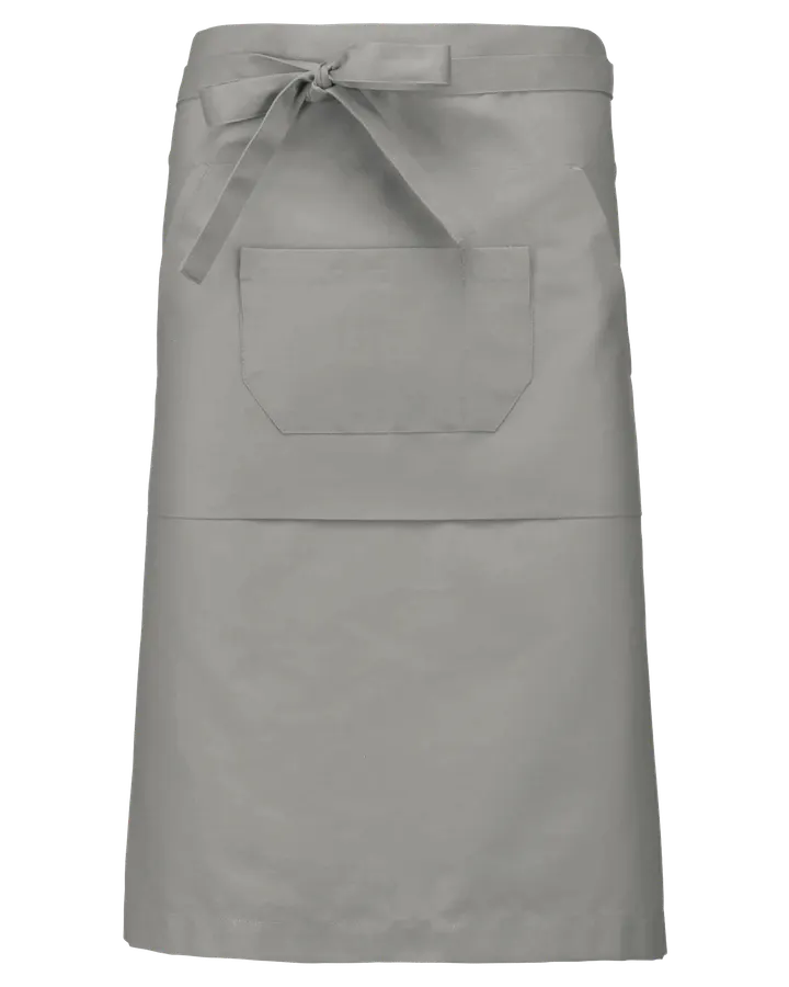 Tablier polycoton long Light Grey