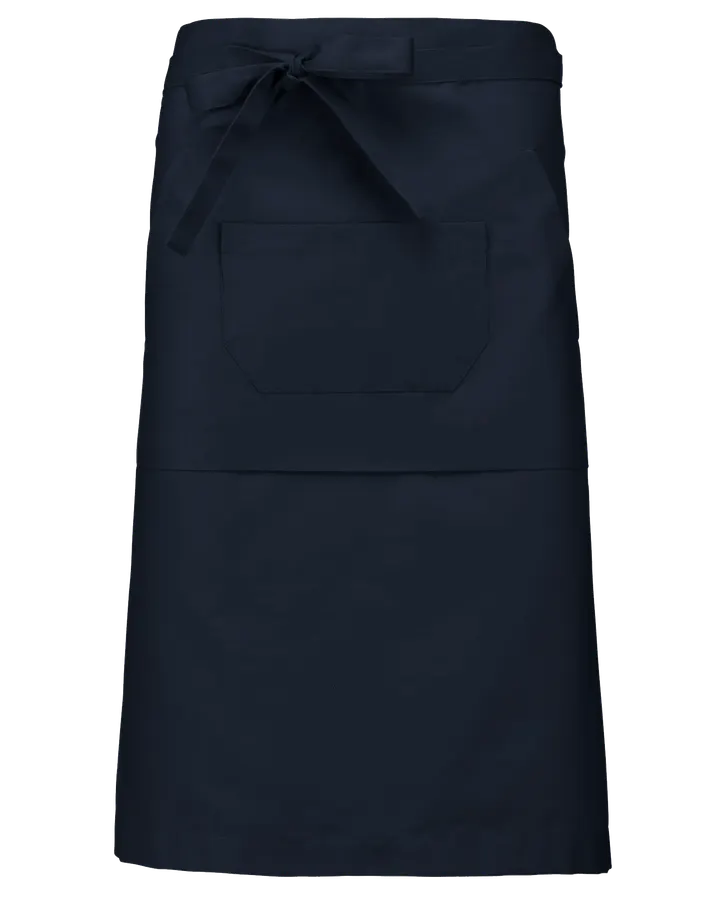 Tablier polycoton long Navy