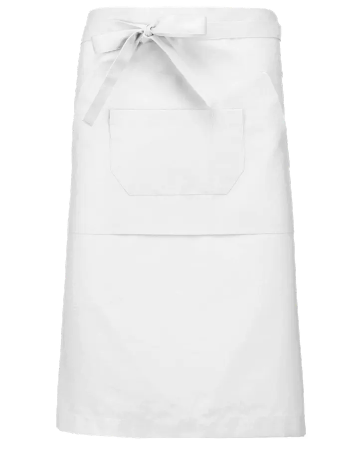 Tablier polycoton long White