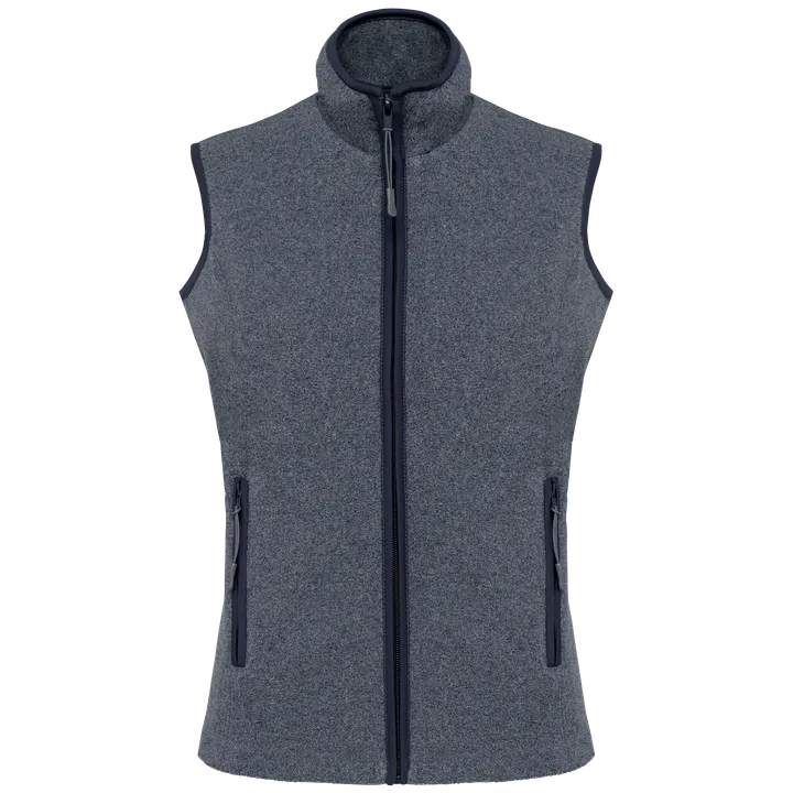 Mikrofleece-Bodywarmer für Damen French Navy Heather