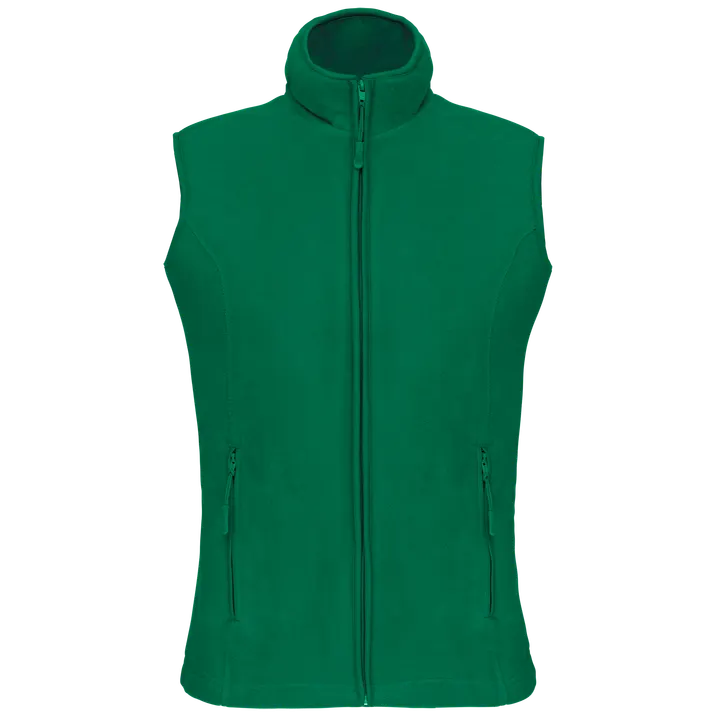 Mikrofleece-Bodywarmer für Damen Kelly Green