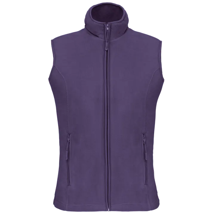 Mikrofleece-Bodywarmer für Damen Purple