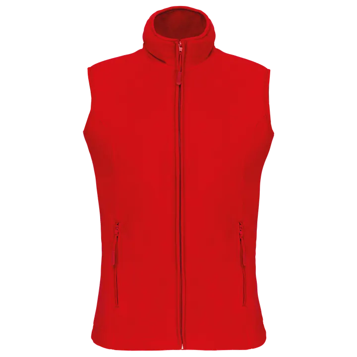 Mikrofleece-Bodywarmer für Damen Red