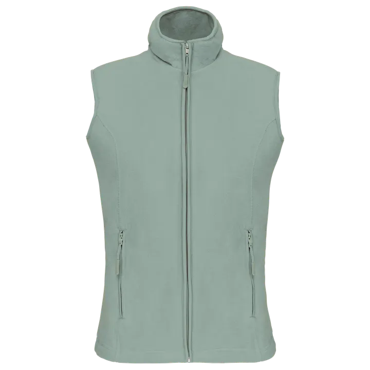 Mikrofleece-Bodywarmer für Damen Sage