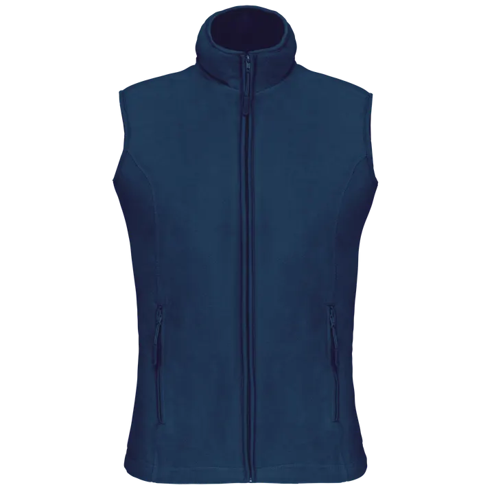 Mikrofleece-Bodywarmer für Damen True Indigo