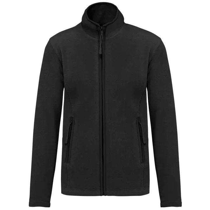 Veste micropolaire zippée femme Black