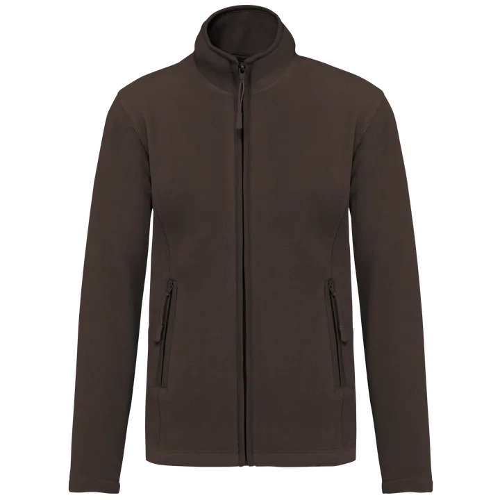 Veste micropolaire zippée femme Chocolate