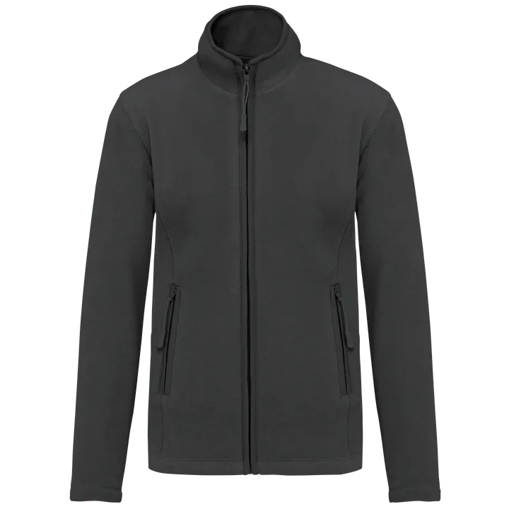Veste micropolaire zippée femme Dark Grey