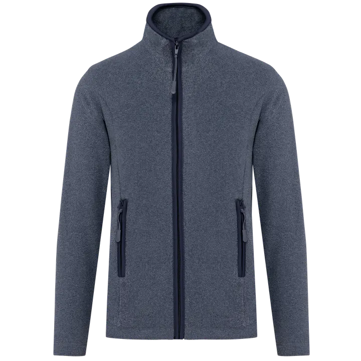 Veste micropolaire zippée femme French Navy Heather