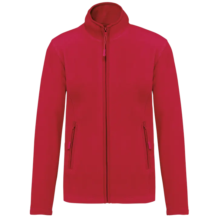 Veste micropolaire zippée femme Red