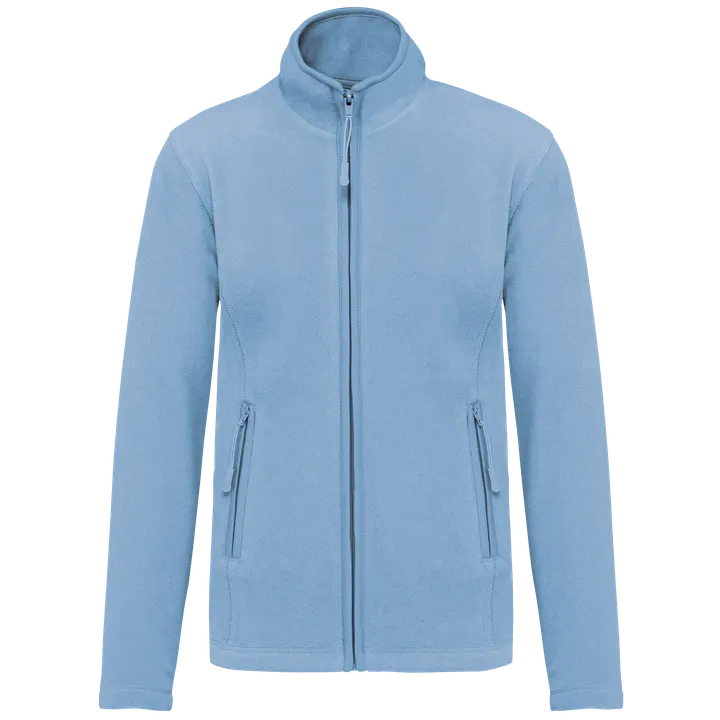 Veste micropolaire zippée femme Sky Blue