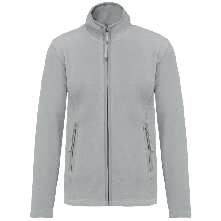Veste micropolaire zippée femme Snow Grey