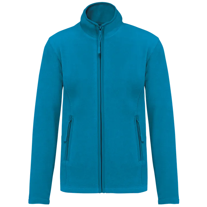Veste micropolaire zippée femme Tropical Blue