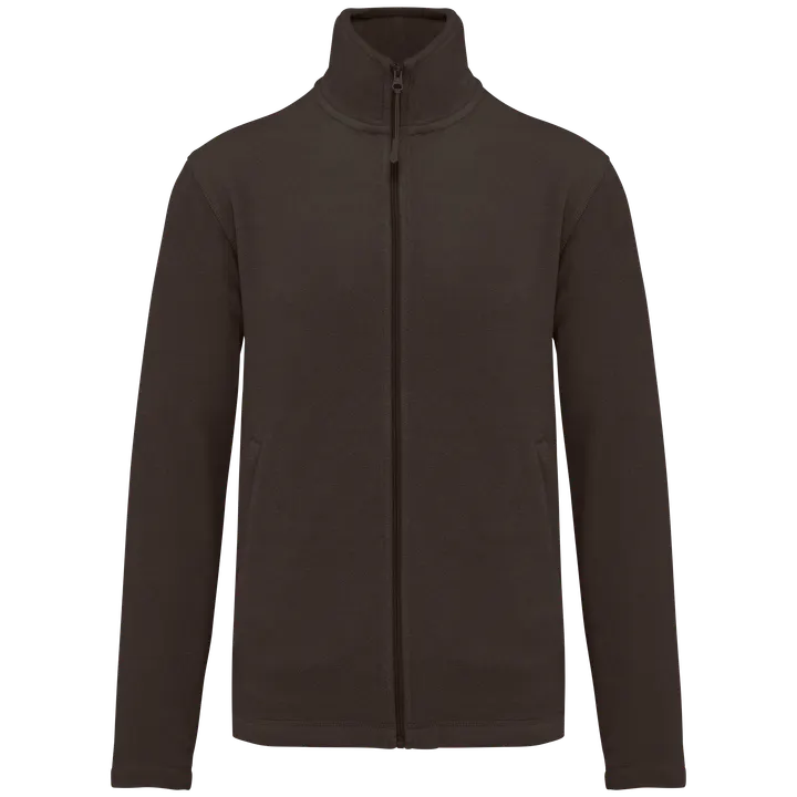 Veste micropolaire zippée homme Chocolate